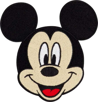 Stoney Clover Lane Disney Mickey Mouse Medium Patch In Black