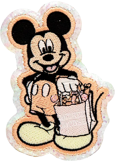 Stoney Clover Lane Disney Mickey Mouse Trick Or Treat Patch In Black