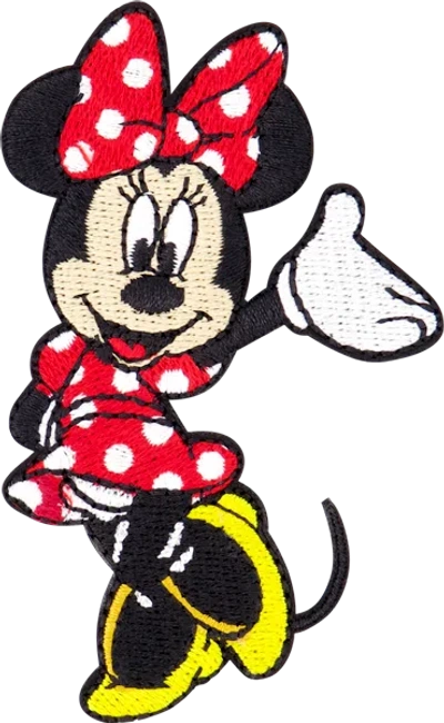 Stoney Clover Lane Disney Minnie Mouse Body Patch In Red