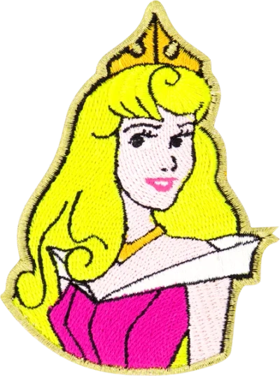 Stoney Clover Lane Disney Princess Aurora Patch In Pink