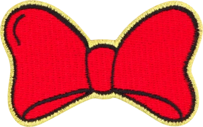 Stoney Clover Lane Disney Princess Bow Patch In Red