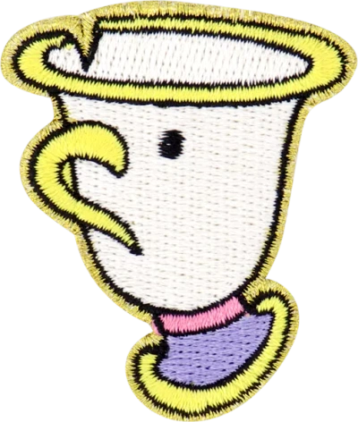 Stoney Clover Lane Disney Princess Chip Patch In White