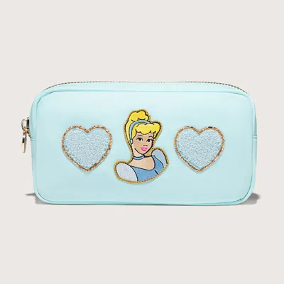 Stoney Clover Lane Disney Princess Cinderella Small Pouch In Blue