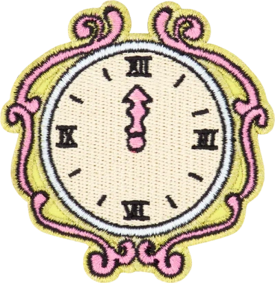 Stoney Clover Lane Disney Princess Clock Patch In Yellow