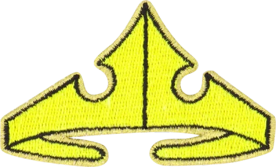 Stoney Clover Lane Disney Princess Crown Patch In Yellow