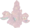 Stoney Clover Lane Disney Princess Little Mermaid Embellished Sebastian Patch