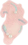 Stoney Clover Lane Disney Princess Little Mermaid Embellished Ursula Patch