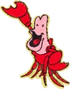 Stoney Clover Lane Disney Princess Sebastian Patch