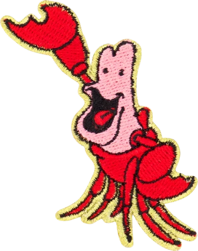 Stoney Clover Lane Disney Princess Sebastian Patch In Red