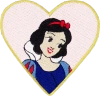 STONEY CLOVER LANE DISNEY PRINCESS SNOW WHITE HEART PATCH