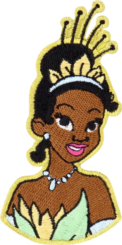 Stoney Clover Lane Disney Princess Tiana Patch In Brown