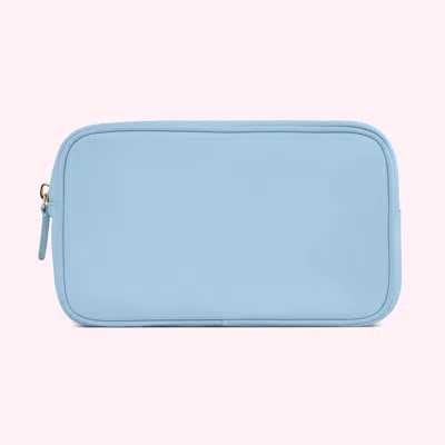 Stoney Clover Lane Double Zip Pouch In Blue