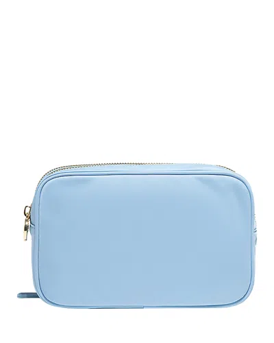 Stoney Clover Lane Double Zip Pouch In Blue