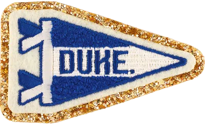 Stoney Clover Lane Duke University Patch In Blue