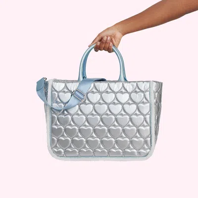 Stoney Clover Lane East West Tote In Blue
