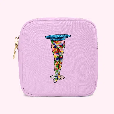 Stoney Clover Lane Embroidered Legs Mini Pouch
