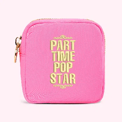 Stoney Clover Lane Embroidered Part Time Pop Star Mini Pouch