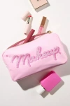 Stoney Clover Lane Embroidered Small Pouch In Pink