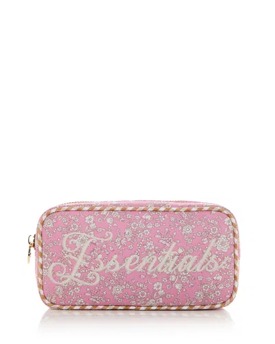 Stoney Clover Lane Essentials Embroidered Liberty Small Travel Pouch