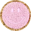 Stoney Clover Lane Flamingo Glitter Varsity Smiley Face Patch