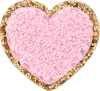Stoney Clover Lane Flamingo Mini Glitter Varsity Heart Patch