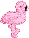 Stoney Clover Lane Flamingo Patch