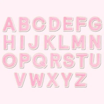 Stoney Clover Lane Flamingo Rolled Embroidery Letter Patch