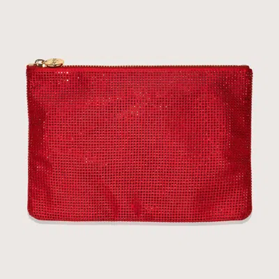 Stoney Clover Lane Flat Pouch In Red