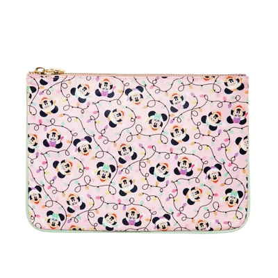 Stoney Clover Lane Flat Pouch In Pink