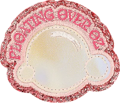 Stoney Clover Lane Floating Over oz Bubble Patch In Pink