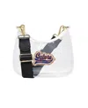 Stoney Clover Lane Florida Gators Clear Curved Crossbody Bag In No Color