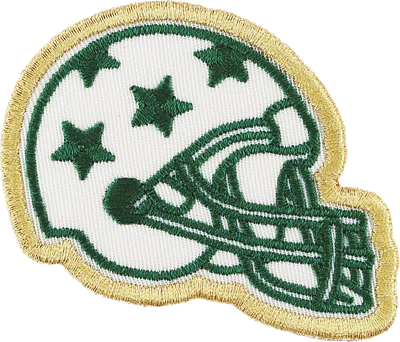 Stoney Clover Lane Football Helmet Patch In Green