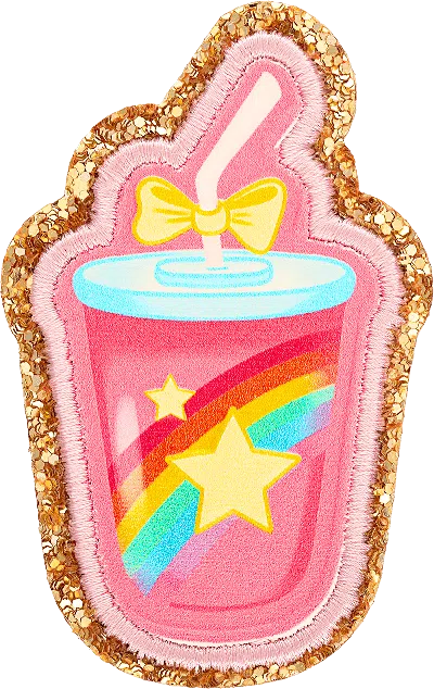 Stoney Clover Lane Fountain Soda Patch In Pink