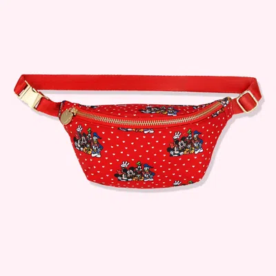 Stoney Clover Lane Friends Forever Fanny Pack In Red