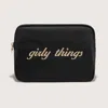 Stoney Clover Lane Girly Things Embroidered Large Pouch