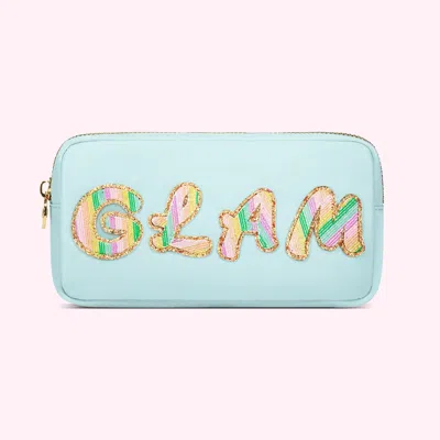 Stoney Clover Lane Glam Small Pouch In Blue