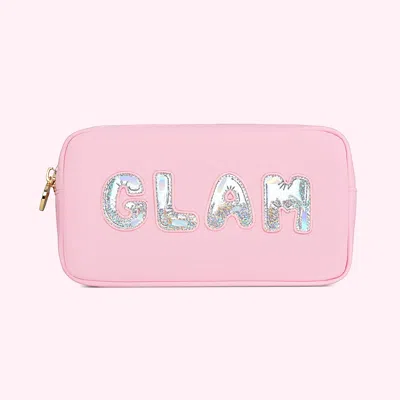 Stoney Clover Lane Glam Small Pouch In Pink