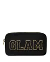 Stoney Clover Lane Glam Small Pouch In Noir/glam