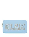 Stoney Clover Lane Glam Small Pouch In Periwinkle