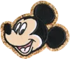Stoney Clover Lane Glitter Mickey Mouse Patch Medium