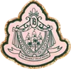 Stoney Clover Lane Glitter Varsity The Beverly Hills Hotel Crest Patch