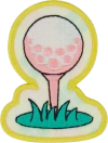 Stoney Clover Lane Golf Ball On Tee Patch