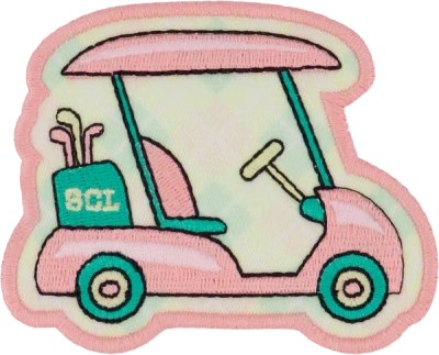 Stoney Clover Lane Golf Cart Patch In Multi