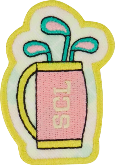Stoney Clover Lane Golf Clubs Patch In Multi