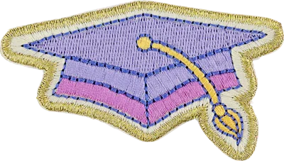 Stoney Clover Lane Graduation Cap Patch In Multi