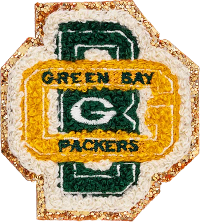 Stoney Clover Lane Green Bay Packers Patch In Multi