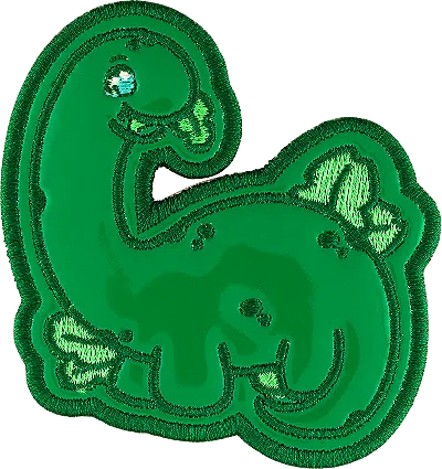 Stoney Clover Lane Green Dinosaur Patch