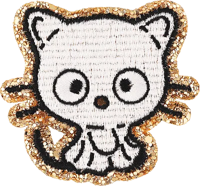 Stoney Clover Lane Halloween Chococat Patch In White