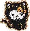 Stoney Clover Lane Halloween Hello Kitty Patch