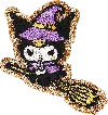 Stoney Clover Lane Halloween Kuromi Patch